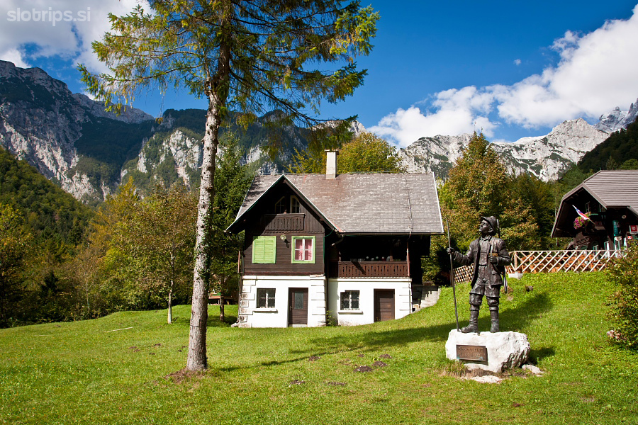 At the mountain hut in Kamniška Bistrica