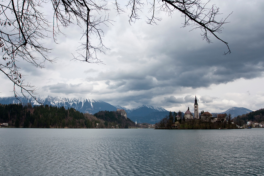 End of winter in Bled