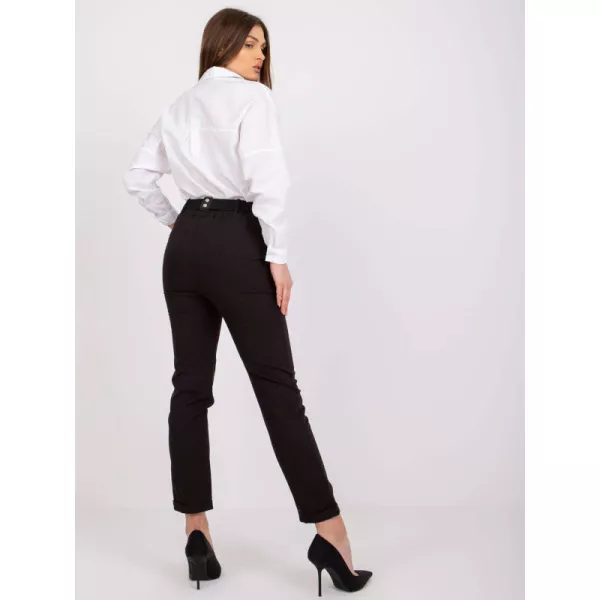 elegantne hlače Sewilla, črna