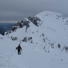 Skiing terrain of Brda summit