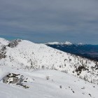 Mrežce and Brda summits from Debeli vrh