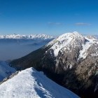 Stol and the Julian Alps from the summit of Begunjščica
