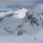 Skiing from Krn