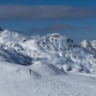 Skiing from Krn