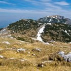 Peca - Pogled iz Končnikovega vrha proti Kordeževi glavi