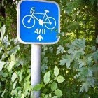 Cycling signposts