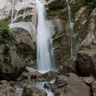 Waterfalls below 