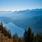 Pršivec - Razgled na Bohinjsko jezero