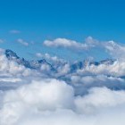 Clouds around Mt. Triglav
