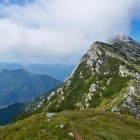 On the ridge between Žabiški Kuk and Vogel