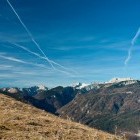 Pogled proti Kamniško-Savinjskim Alpam iz vrha Lepenatke