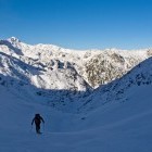 Vogel ski resort is behind your back
