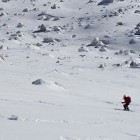 Skiing from Velika Mojstrovka