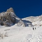 Beginning of ascent above Vršič pass