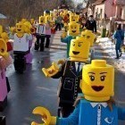 Carnival procession in the village of Markovci