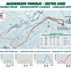 Grafični prikaz tekaških prog na Arehu (vir: www.pohorje.org)