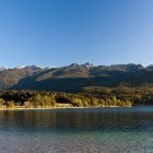 Lake Bohinj and surrounding mountains