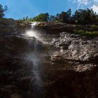Shower in the summertime - Predel waterfall