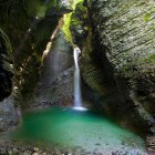 Wonderful Kozjak waterfall