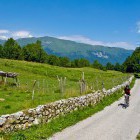 Vzpon proti Robidišču - najzahodnejši vasi Slovenije