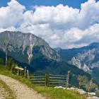 Ascent to Pretovč alpine meadow