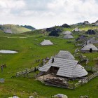 Pastirsko naselje na Veliki planini
