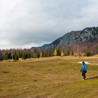 Descent towards Kisovec meadow