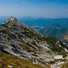 Vogel - View from the summit towards Tolmin