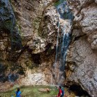 Zapotok waterfalls - below the last waterfall