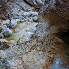 Zapotoški slapovi - spust preko skal