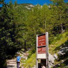 Start of the trail towards the source of Soča river