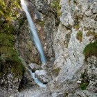 Orglice waterfall in Kamniška Bela valley