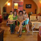 Wonderful owners: Stanka and Igor with their kids