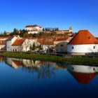 The town of Ptuj, Slovenia
