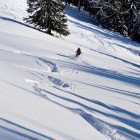 Skiing from Hruški vrh