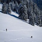 Skiing from Vošca