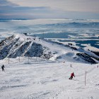 Krvavec ski resort near Ljubljana