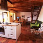 Počitniška hiša Piran, Dnevna soba s kuhinjo