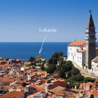 Holiday house Piran, It is located just below the church of St. George