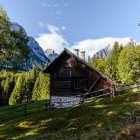 Alpine cottage in Vrata valley, Triglav