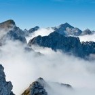 The foggy ridges around Mali Draški vrh
