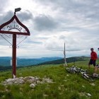 At the top of Golič