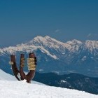 Ratitovec - Pogled na Kamniške Alpe
