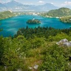 ... on Lake Bled from Ojstrica