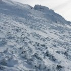 Drago Karolin hut below the summit of Snežnik